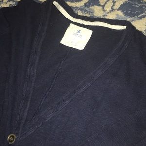Aerie Navy Cardigan